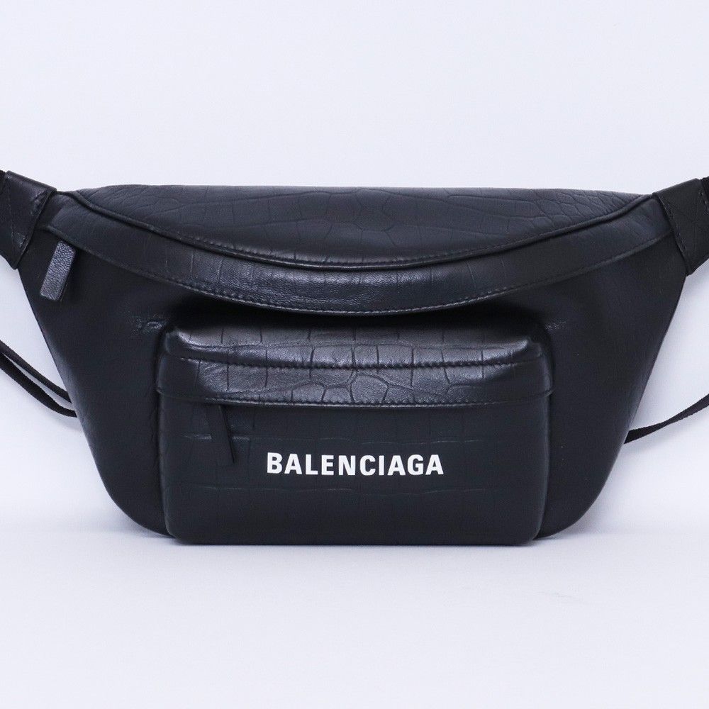 BALENCIAGA エブリデイ ベルトパックブラック 18年秋冬 BALENCIAGA エブリデイ ベルトパックブラック 18年秋冬