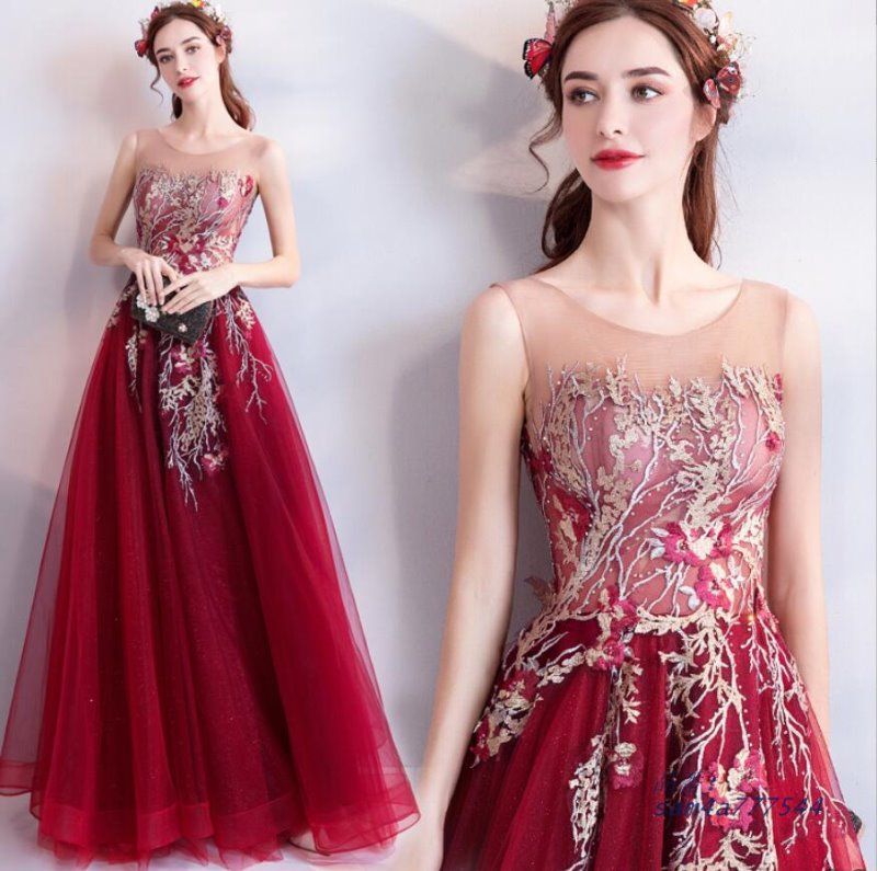 ロングドレス 演奏会用 パーティードレス 結婚式 ドレス ステージドレス 成人式 発表会 大きいサイズ ピアノ コー合唱衣装 マキシ丈 20代30代40代 am4a777544