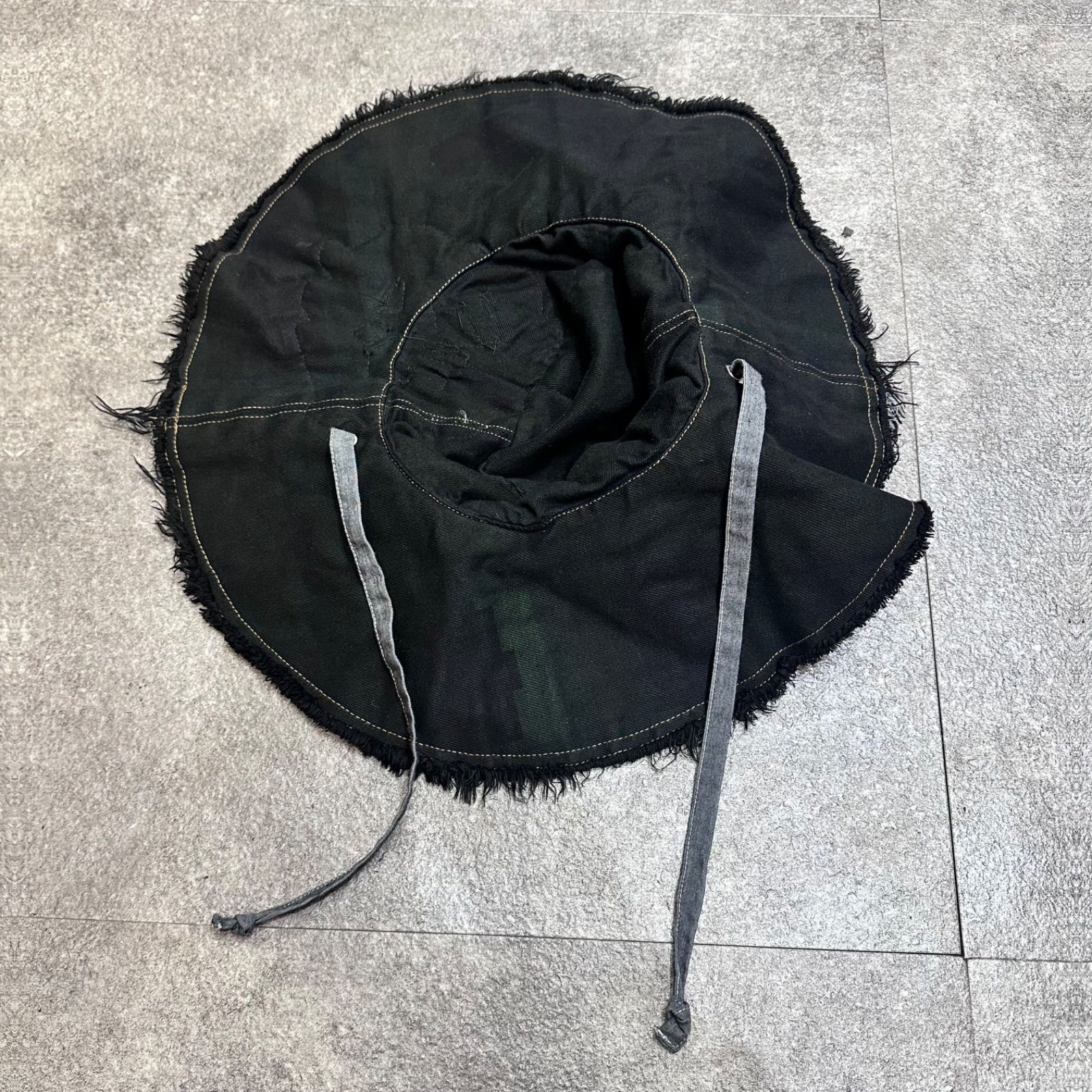 DENIM TEARS x LEVI'S ピースマークパッチワークハット デニム