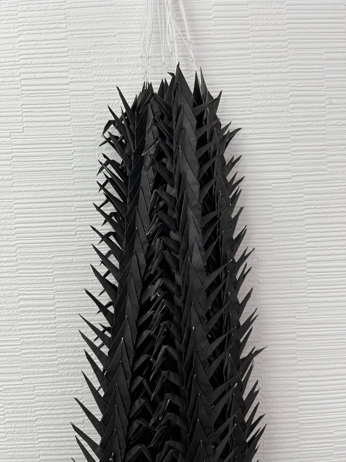 千羽鶴 (ブラック） 黒い千羽鶴完成品 - メルカリ