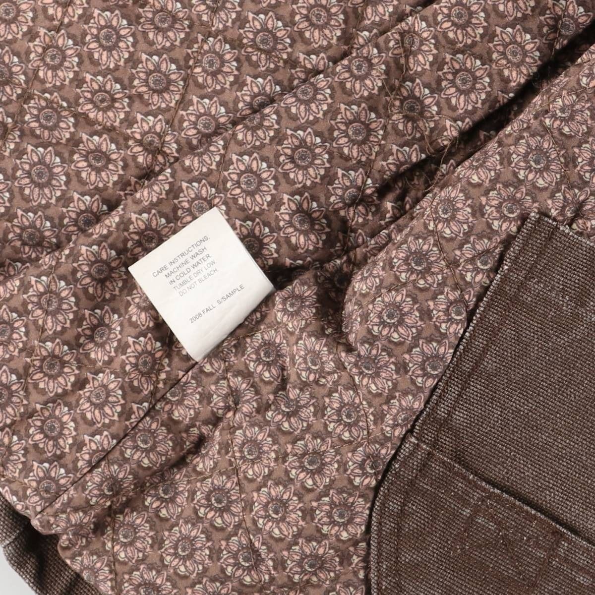 中綿入り ダックワークジャケット