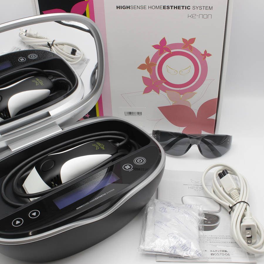 ケノン 脱毛器 シャンパンゴールド 付属品あり Ver.8.6 完全未開封】ケノン 家庭用脱毛器 ver.8.6 シャンパンゴールド ケノン