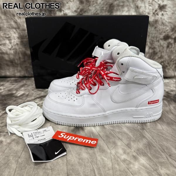 シュプリーム Supreme×NIKE/シュプリーム×ナイキ AIR FORCE 1 MID SP/エア