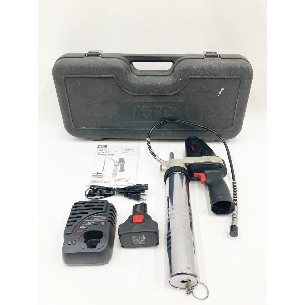 〇〇KTC ケーティーシー コードレス グリースガンセット JTAE911 