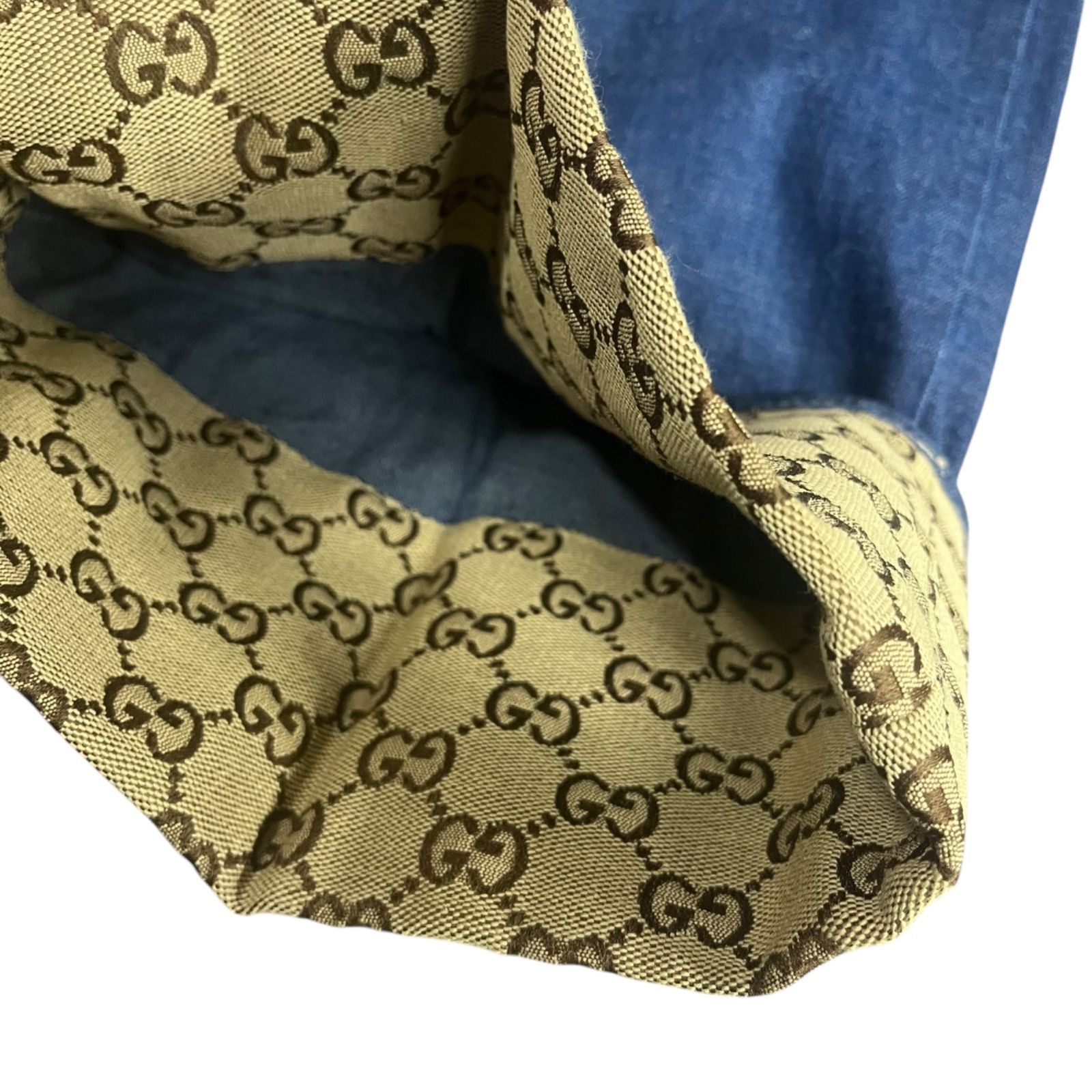 グッチ GUCCI GG柄折り返し 22AW デニム パンツ ジーパン ジーンズ 25