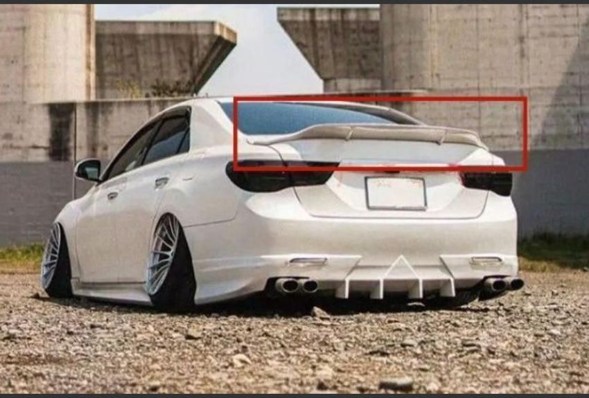 トヨタ マークX GRX130 GRX133 前期 中期 2色選択 リアウィング リアスポイラー ダックテール外装カスタム 2009ー2016年