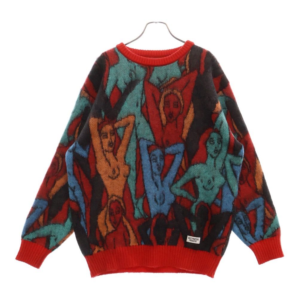 WACKO MARIA (ワコマリア) MOHAIR CREW NECK SWEATER (モヘア