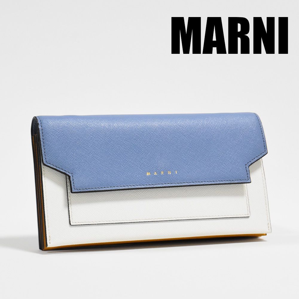 お値下げ！タグ付き☆未使用　marni 長財布 アウトレット】マルニ 長財布 ショルダー MARNI 大容量 PFMOT08U