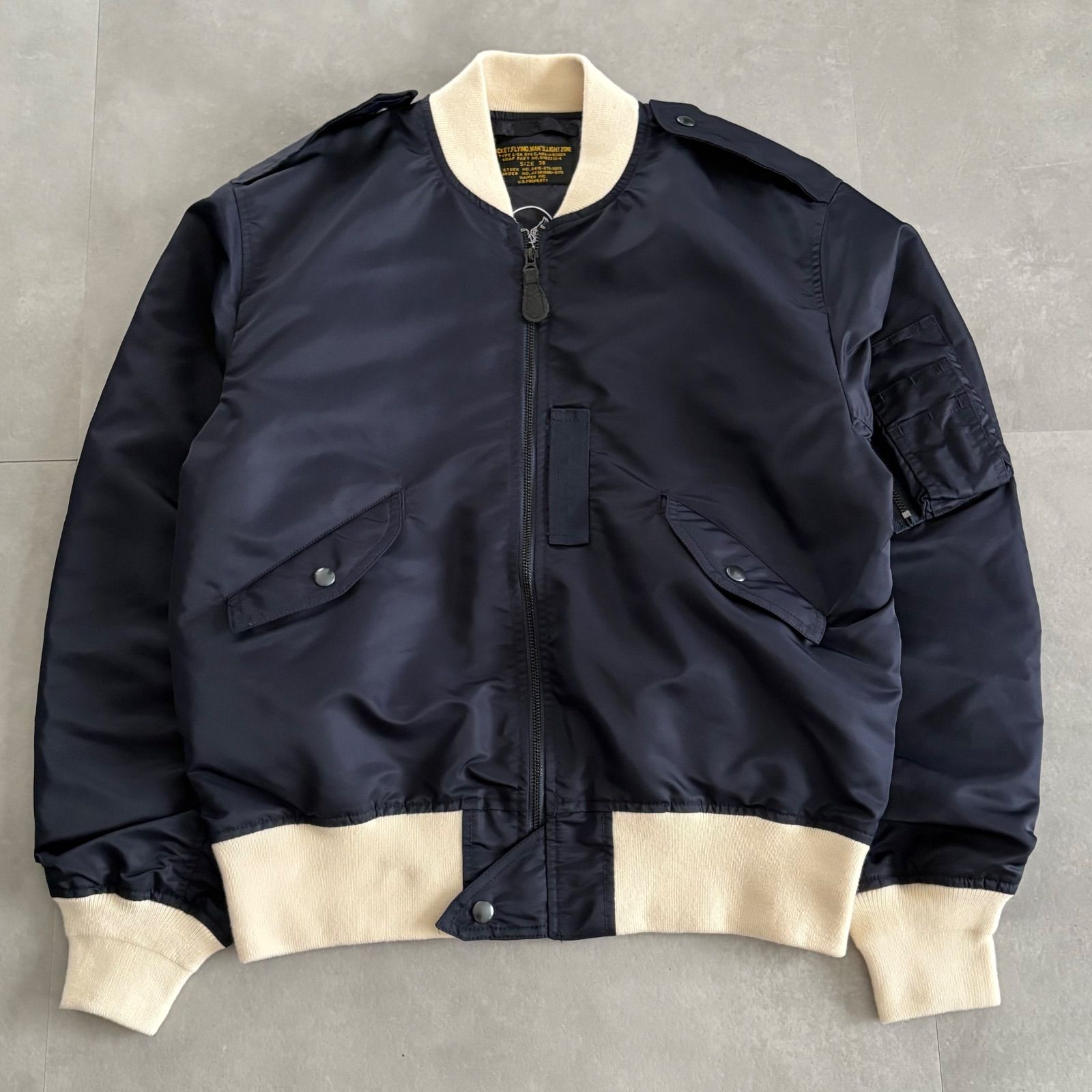 【タグ付き新品・未使用】WAIPER.inc L-2A フライトジャケット 楽天市場】WAIPER.inc ワイパーインク 米軍 L-2A フライト