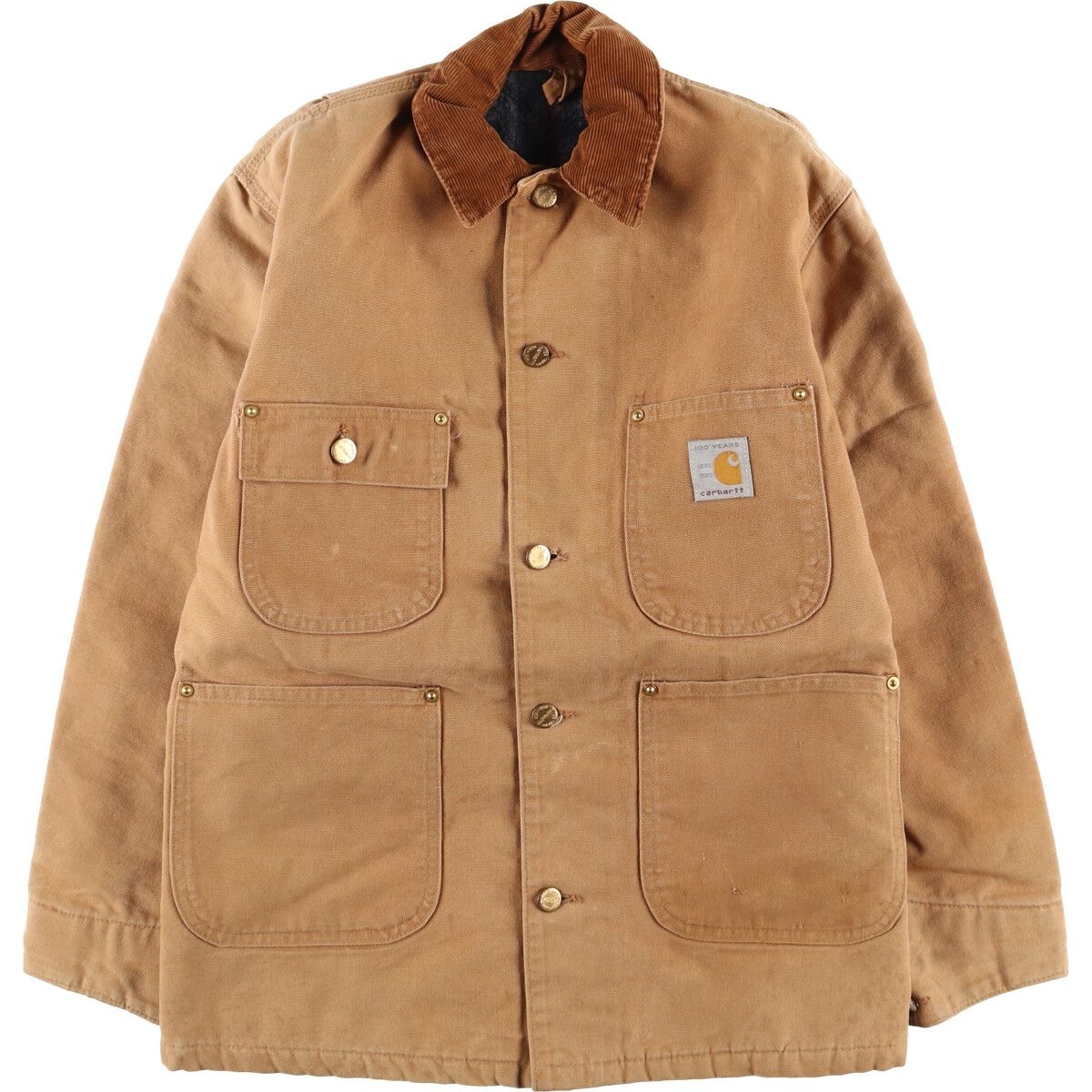 80s Carhartt 100周年 チョアコート カバーオール USA製 80s Carhartt 
