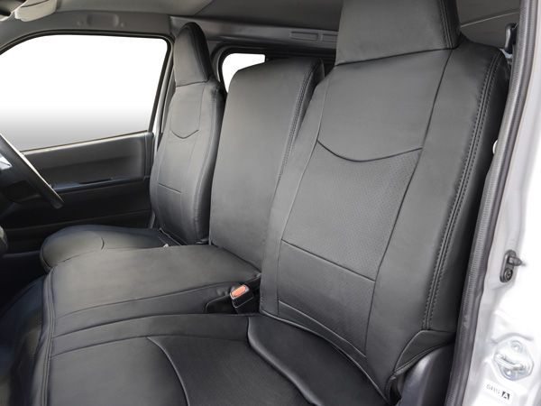 ハイエース 200系 DX フロントシート用 パンチングレザー シートカバー 212