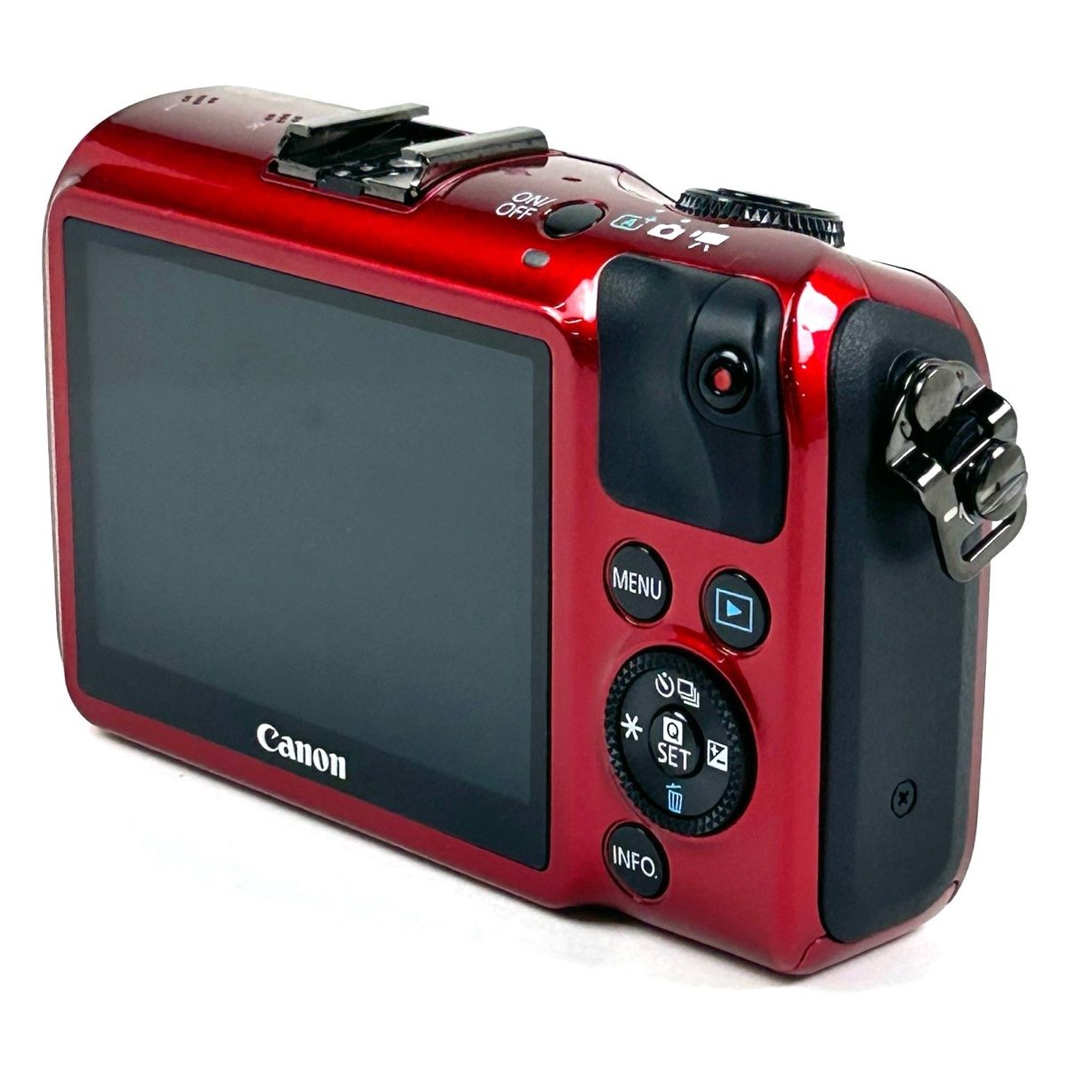 キヤノン Canon EOS M EF-M 22 STM レンズキット レッド デジタル 