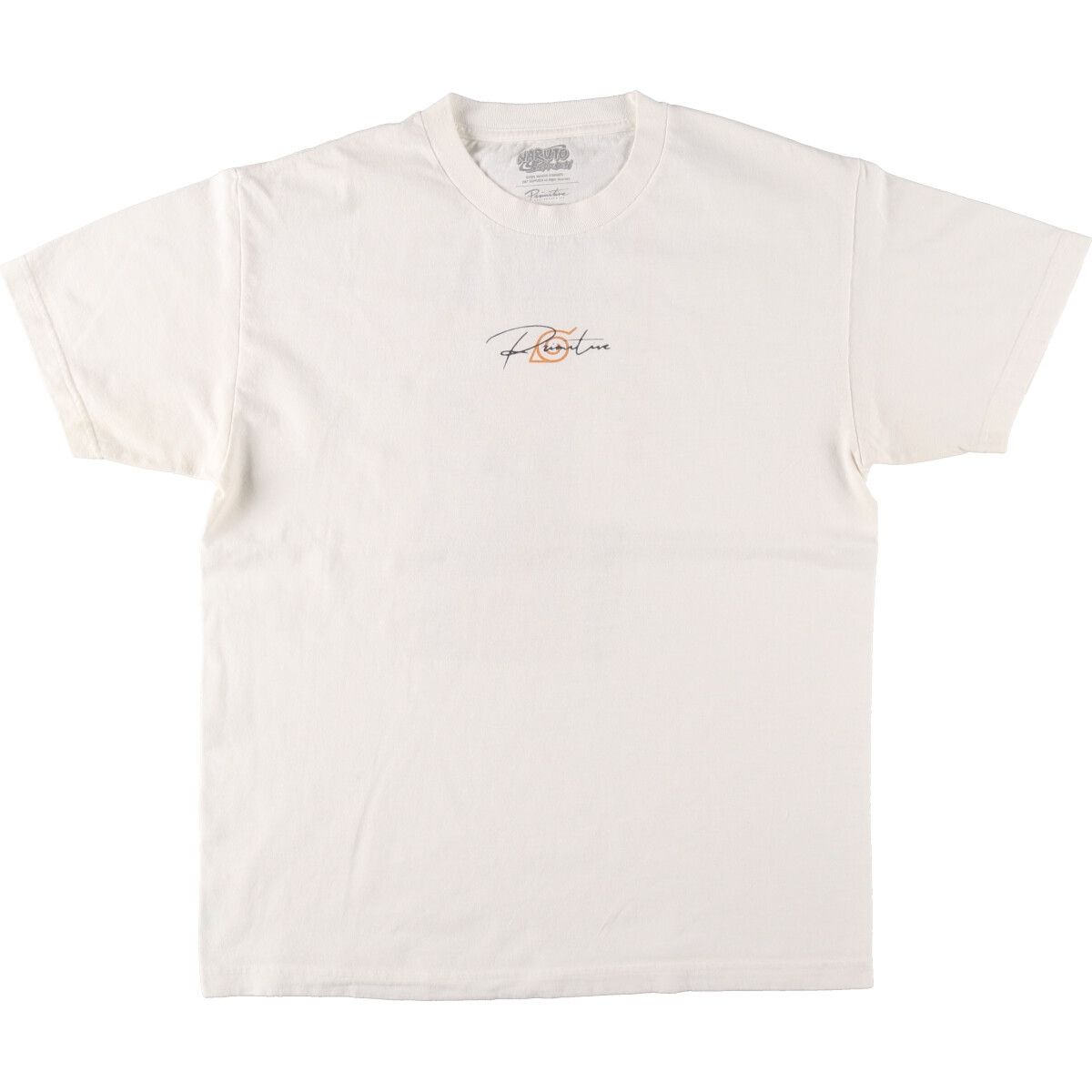 古着 NARUTO ナルト疾風伝 うずまきナルト バックプリント アニメ キャラクタープリントTシャツ メンズL相当/eaa485296