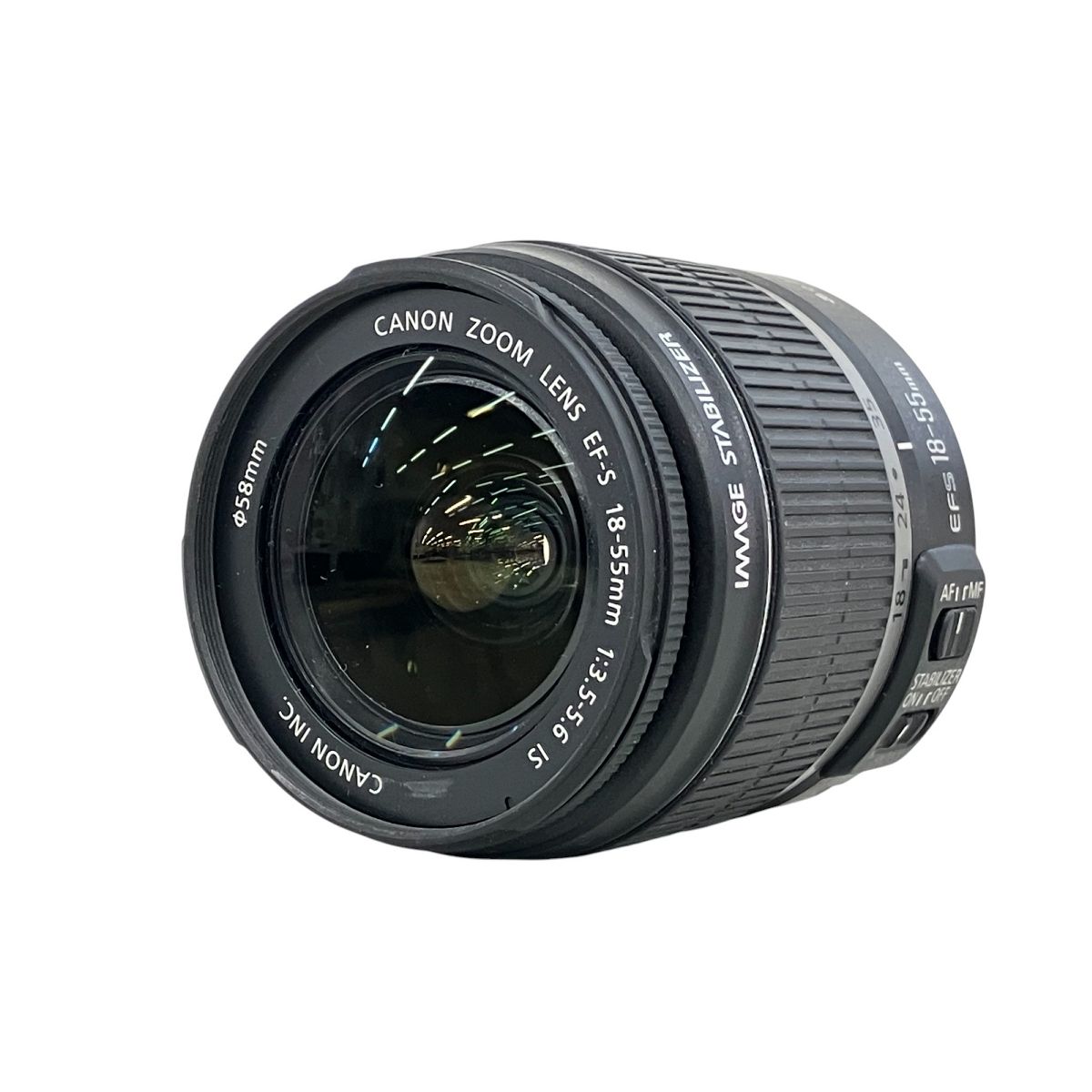 Canon キャノン ZOOM LENS EF-S 18-55mm 1 3.5-5.6 IS カメラ レンズ ジャンク K10016924