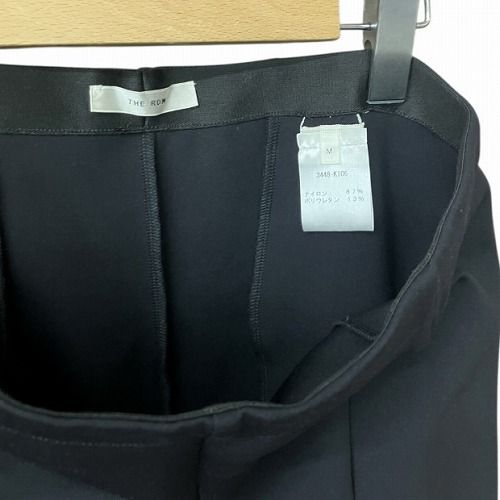 ザロウ THE ROW THILDE PANT レギンスパンツ ストレッチ スリット 黒  