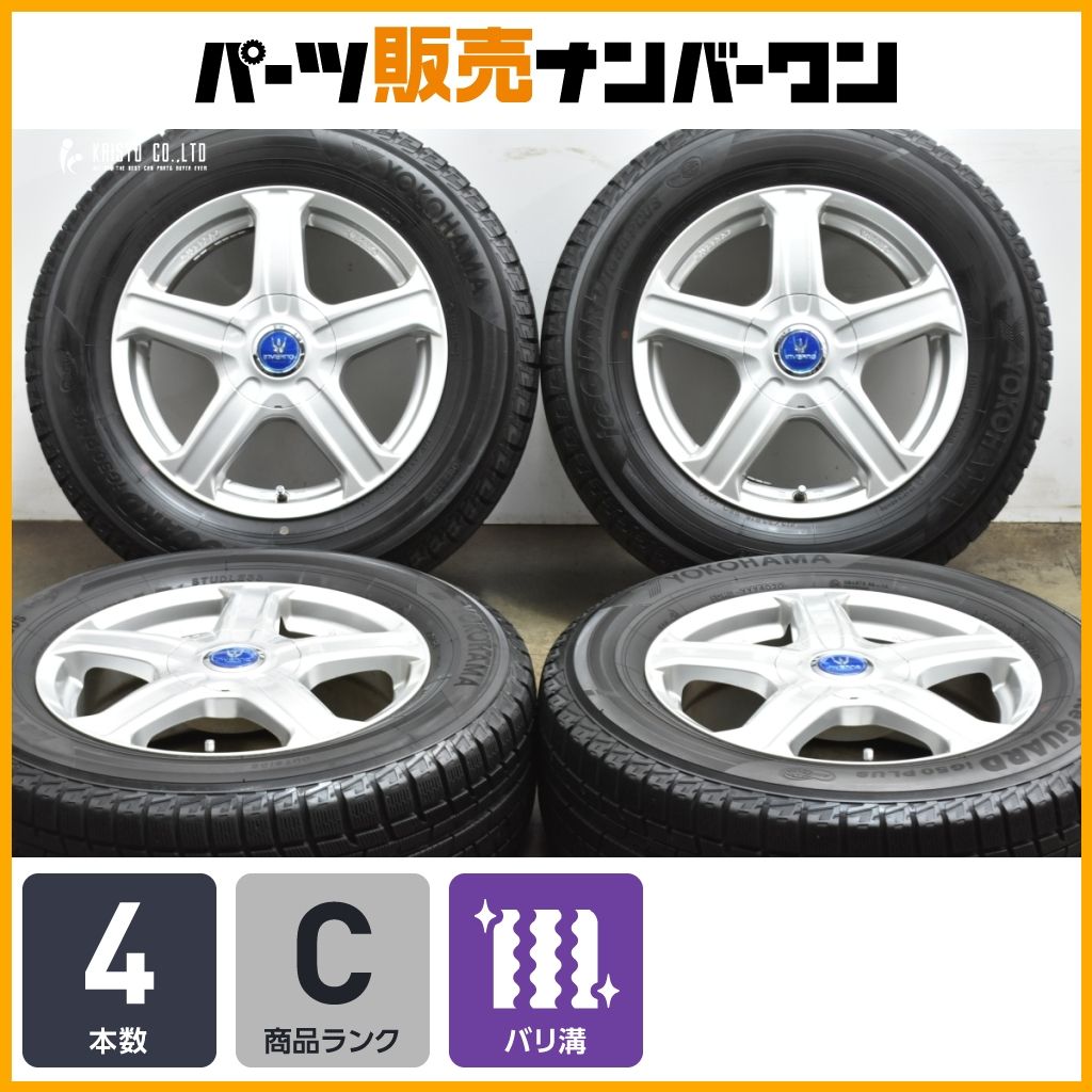 エクストレイル エルグランドに INVERNO 16in 6.5J 45 PCD100-114.3 ヨコハマ アイスガード iG50 215|65R16 SH フォレスター CX-30