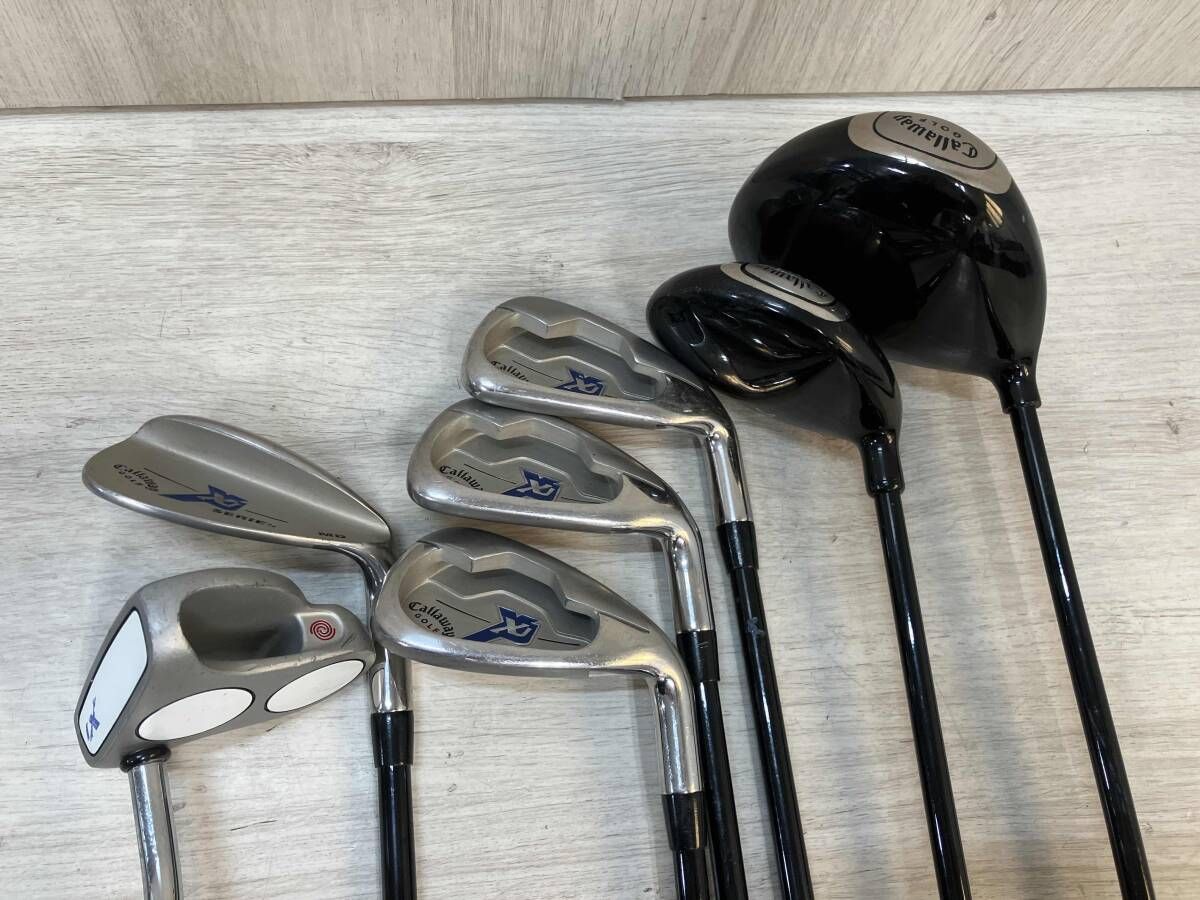 スタンド型キャディバッグ付き calaway xjhotクラブセットジュニア用 7本セット