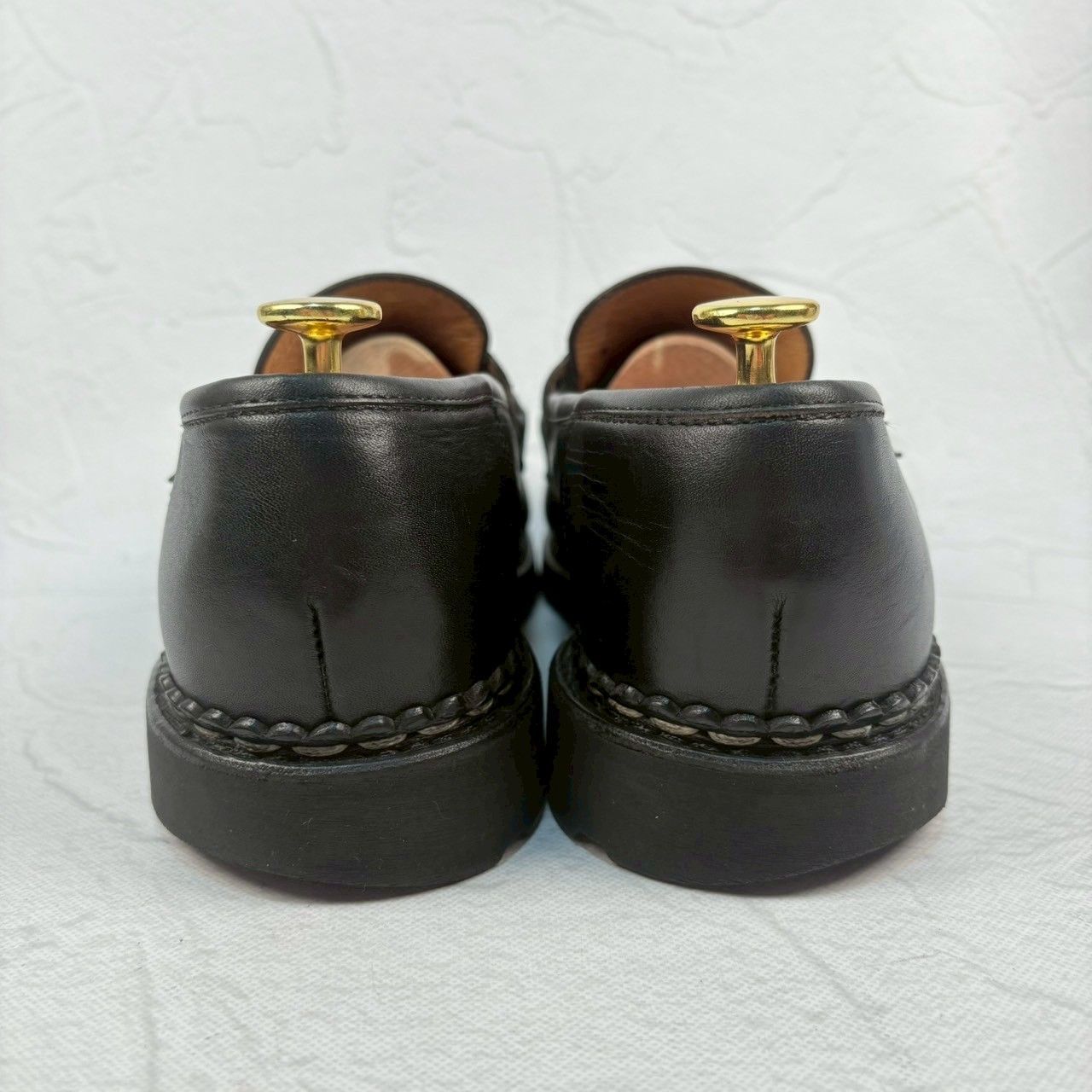 良品】PARABOOT パラブーツ REIMS ランス ローファー黒 UK6.5 良品】PARABOOT パラブーツ REIMS ランス ローファー黒 UK6.5