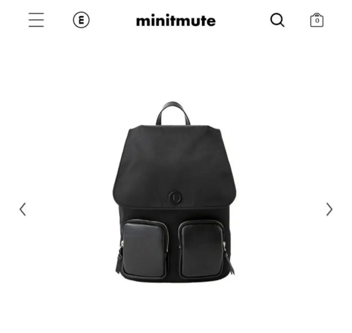 MINITMUTE(ミニミュート) MINITMUTE CLO バックパック ブラック