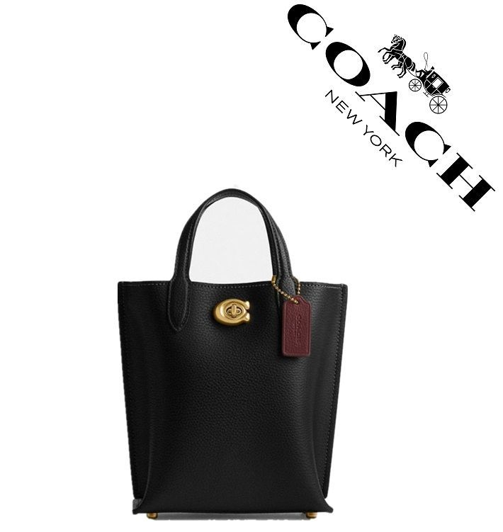 セール中】COACH コーチバッグ CR675 ブラック 2WAY 斜め掛けトート