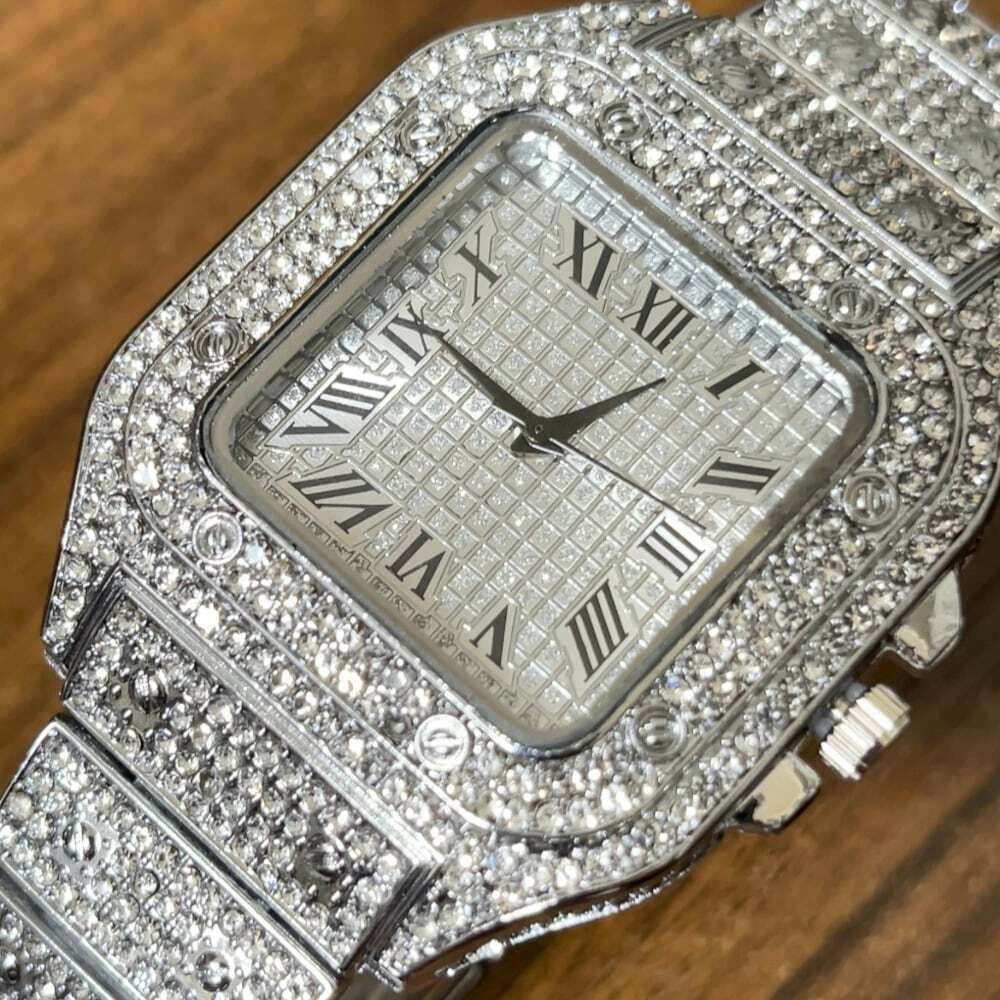 キラキラ ジュエリー 腕時計 ブリンブリン フルダイヤ ラグジュアリー