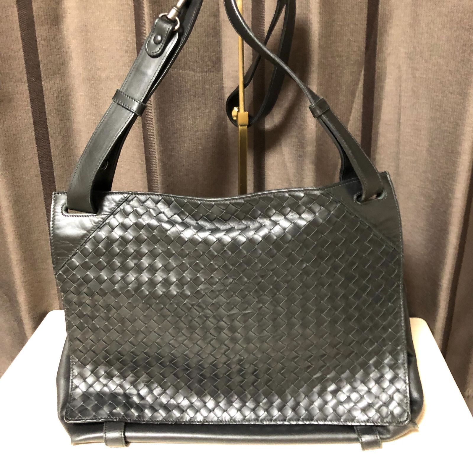 ★BOTTEGA VENETA★イントレチャート メッセンジャーバッグ 関税込☆BOTTEGA VENETA☆イントレチアートメッセンジャーバッグ