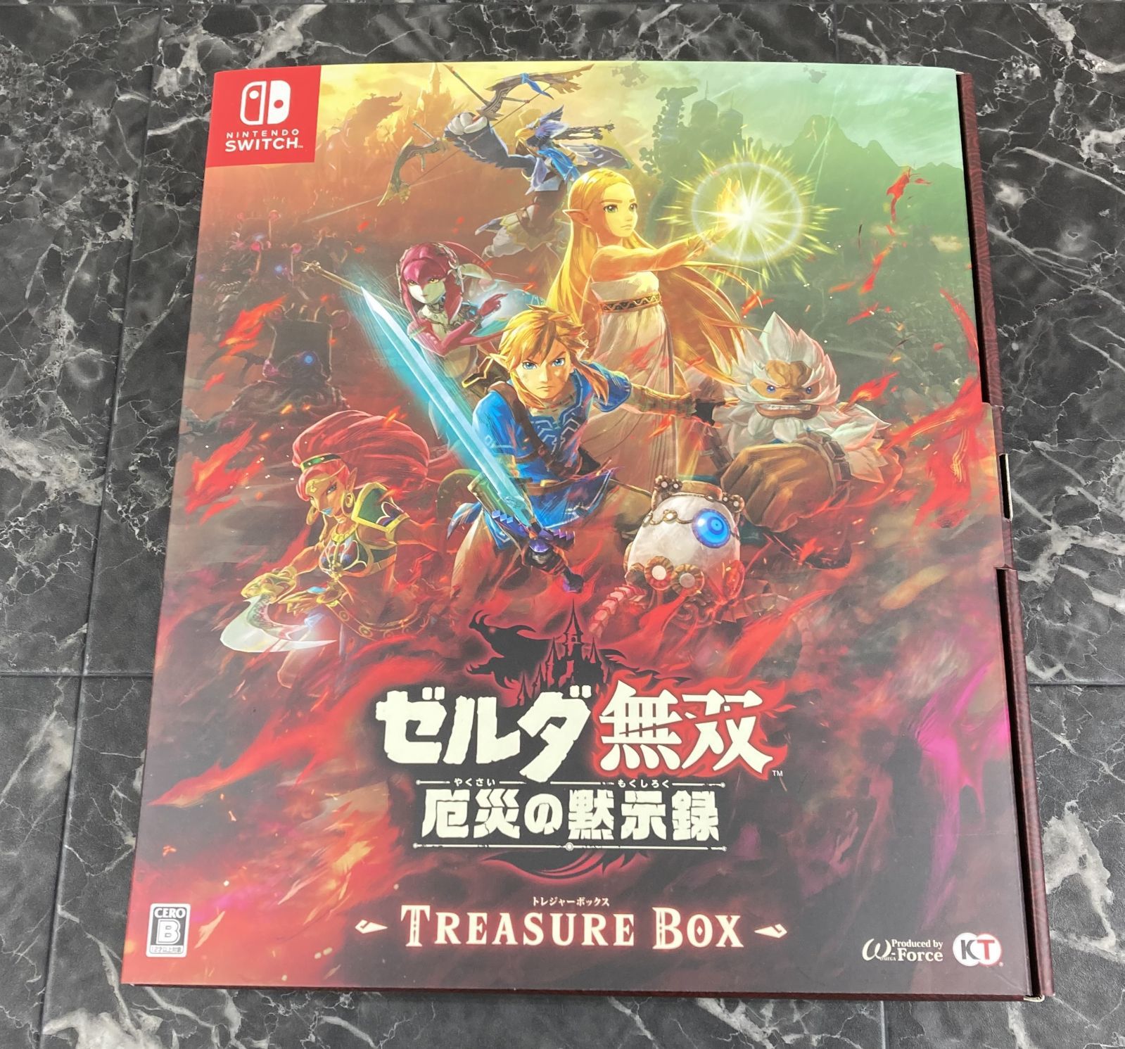 コーエーテクモネット【新品未開封】ゼルダ無双 厄災の黙示録 TREASURE BOX Switch