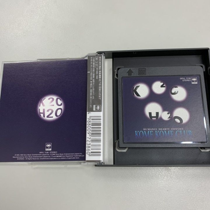 【SALE／55%OFF】 ○01)【同梱不可】【希少・帯付き】米米CLUB Disc H2O/MD/Mini ポップス+ロック(邦楽)