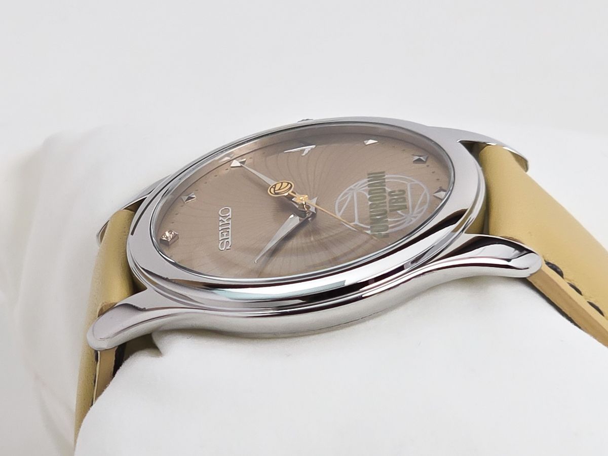 ハイキュー！！SEIKO 梟谷学園高校　腕時計 ハイキュー!!」とSEIKOのコラボウォッチに新デザイン登場