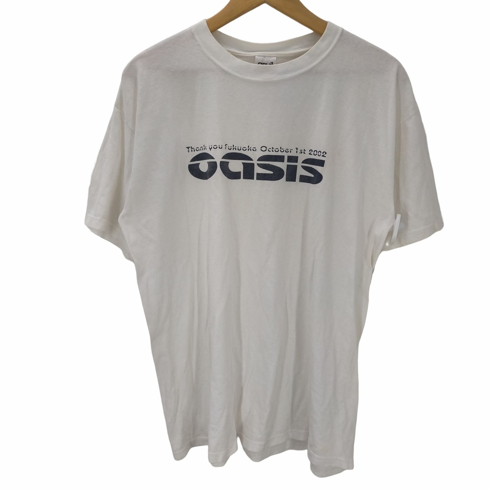 アンビル Anvil 2002年 OASIS 福岡 バンドTシャツ メンズ L - メルカリ