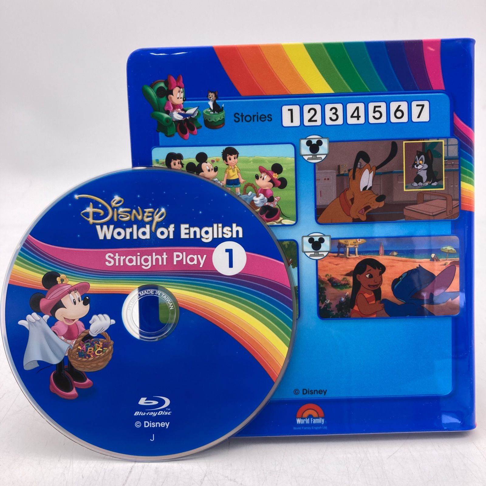 ストレートプレイブルーレイ　最新　ディズニー英語システム　DWE　 404305 ストレートプレイブルーレイ 最新 ディズニー英語システム DWE 301505
