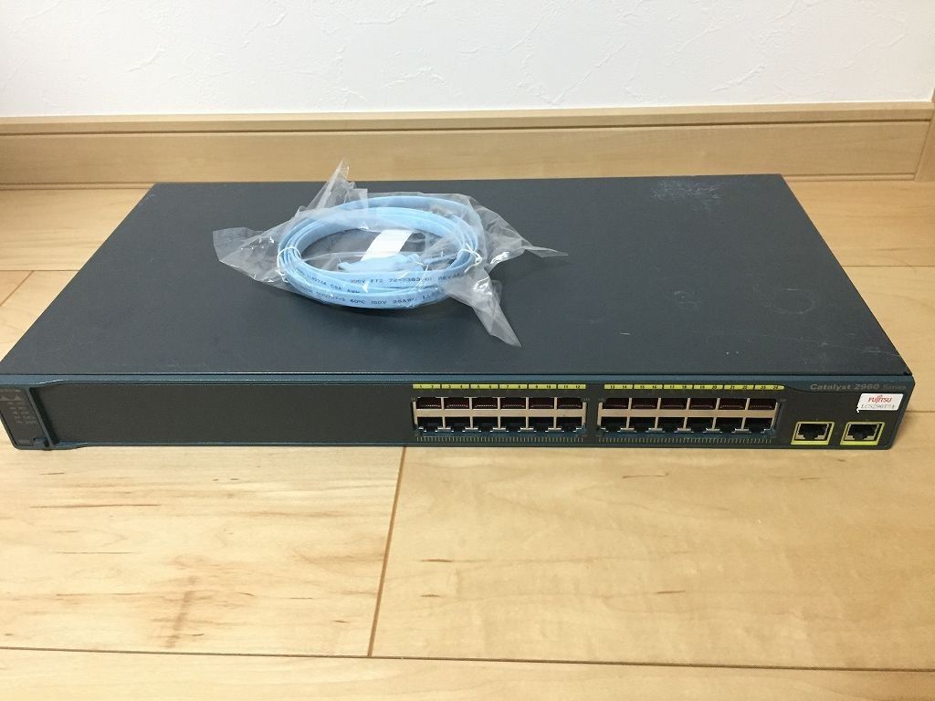 【CCNA、CCNP】3台　L2スイッチ2960