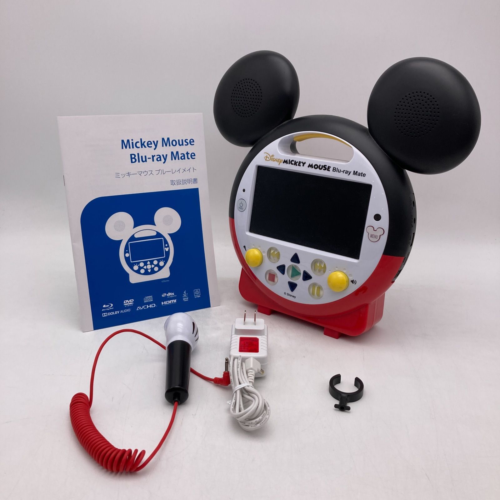 DWE ミッキーメイト　ブルーレイメイト DWE ミッキーメイト ブルーレイ リチウム電池のおまけ付き