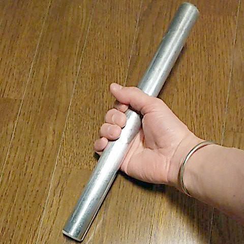鍛練棒　宝棒　アルミ合金製　長さ34cm　654g　鍛練者向け　ダイエットに 鍛練棒 宝棒 アルミ合金製 長さ34cm 654g 鍛練者向け ダイエット