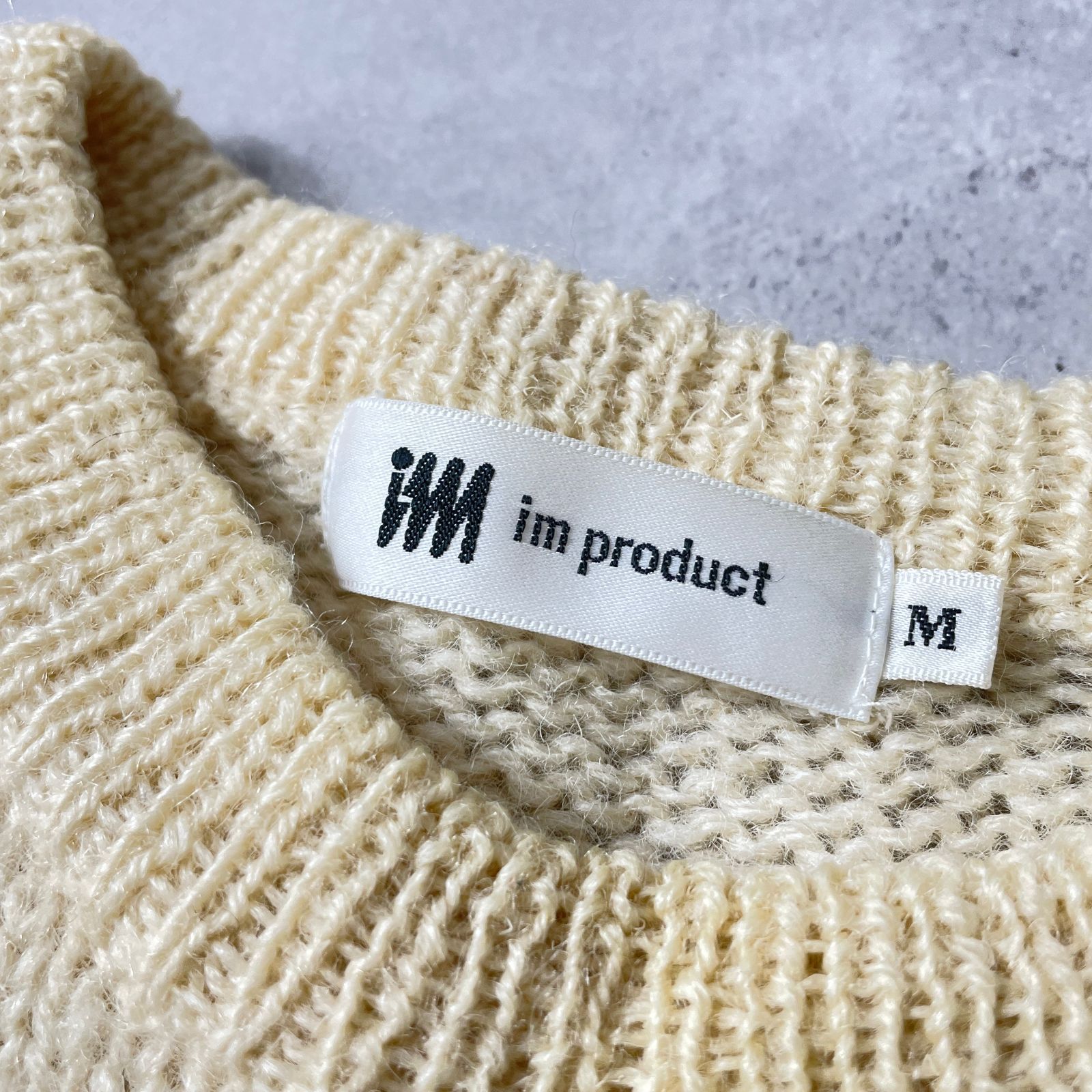 Vintage Issey Miyake im product　ニット Vintage Issey Miyake im product デザイナーズ ヴィンテージ ウール