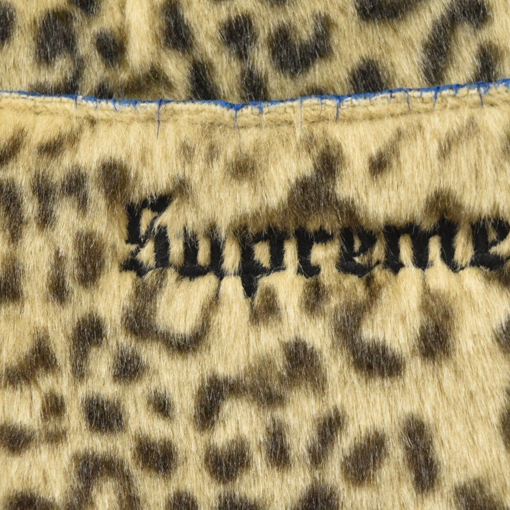 SUPREME (シュプリーム) 19SS Reversible Faux Suede Leopard Coat
