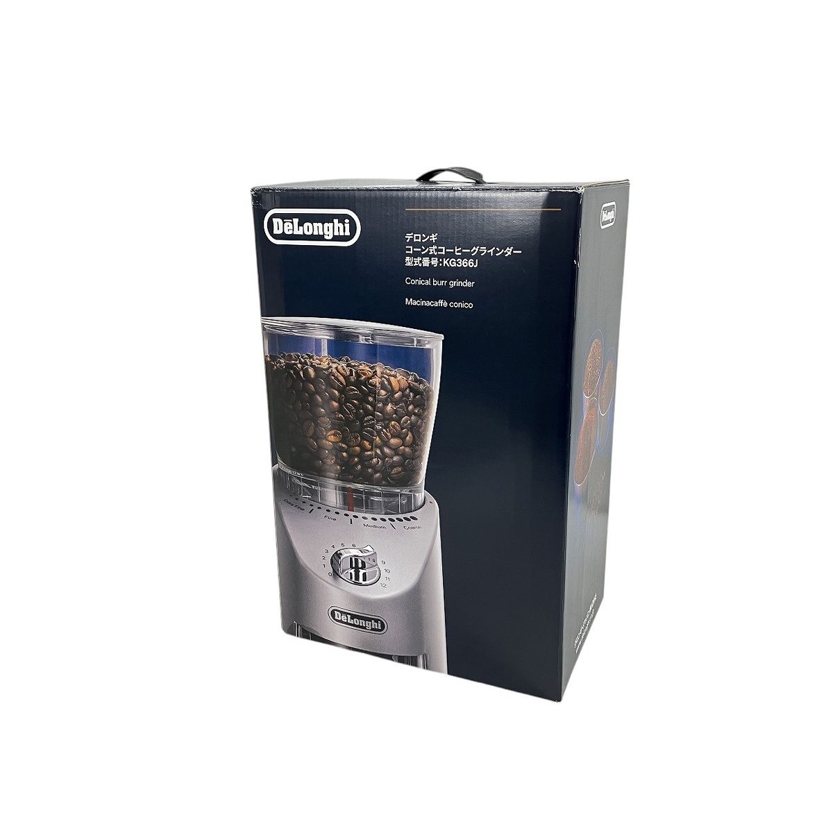 DeLonghi KG366J コーン式コーヒーグラインダー デロンギ 家電 ♥ W10421836