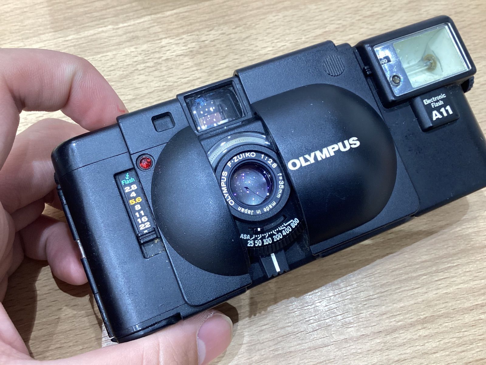 KA838 OLYMPUS オリンパス フィルムカメラ 【OLYMPUS XA＋A11