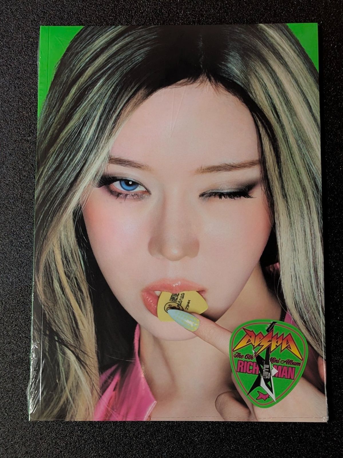 新品未開封 aespa アルバム Rich Man ENERGY Ver カリナ ジゼル