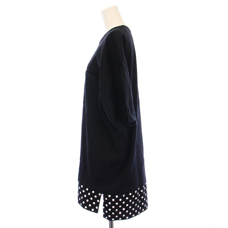 【週末値下げ】COMME des GARÇONS ブラックチュニック 半袖 コムデギャルソンオム COMME des GARCONS HOMME Tシャツ