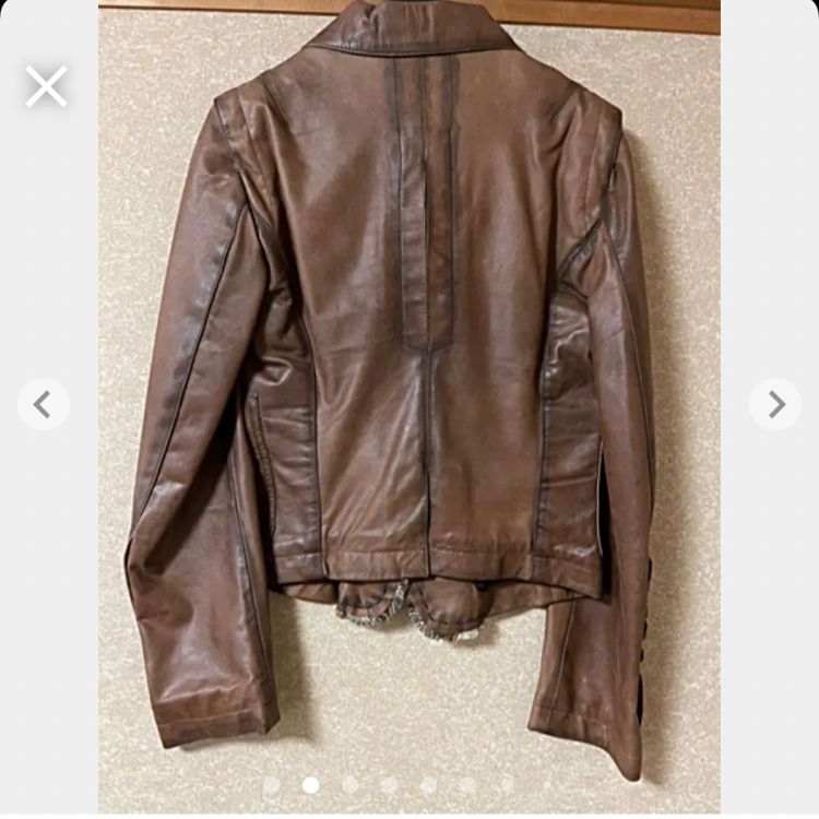 ◇激レア◇PERFECT LEATHER ITALY レザーブルゾン Mサイズ