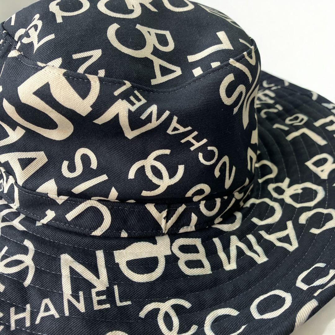CHANEL バイシー　バケットハット 58 CHANEL シャネル バケットハット ココマーク 58 バイシー帽子
