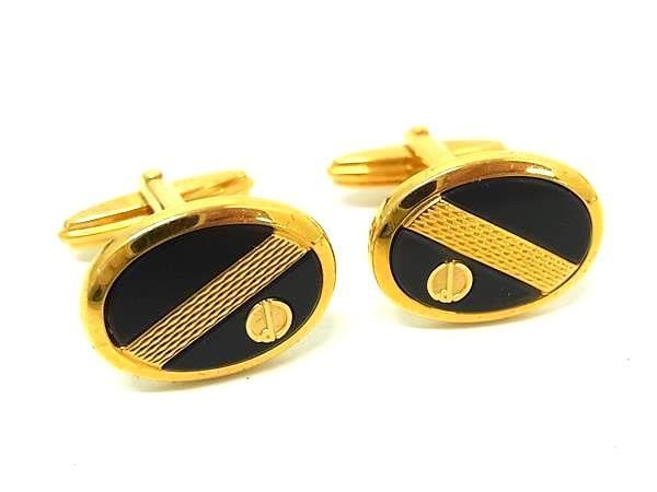 □美品□ dunhill ダンヒル カフス カフリンクス アクセサリー 