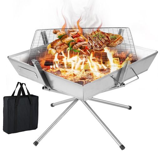 バーベキュー台 バーベキュー 網 円筒形 BBQ バーベキューグリル メッシュ