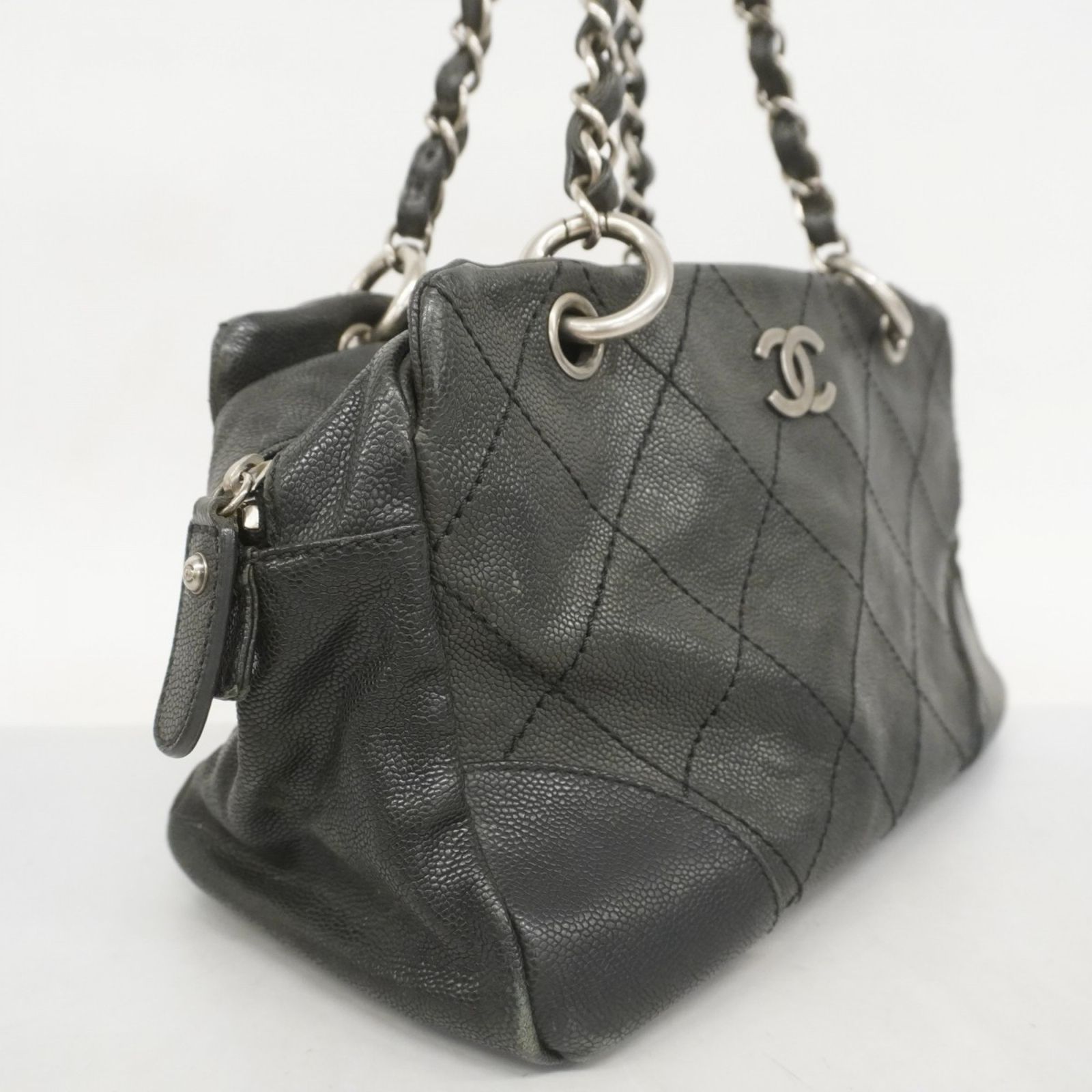 CHANEL シャネル ワイルドステッチ キャビアスキン チェーンショルダー CHANEL シャネル マトラッセ ワイルドステッチ チェーン