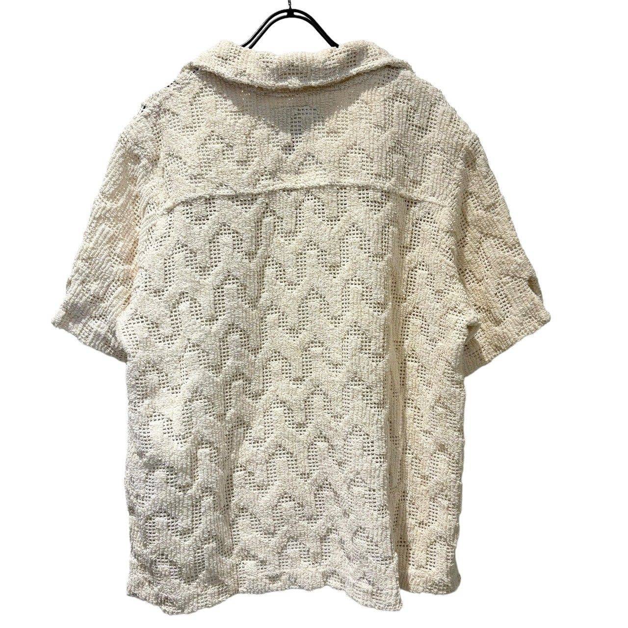別注【OAS/オーエーエス】 Atlas Jaffa Crochet Shirt JSSP