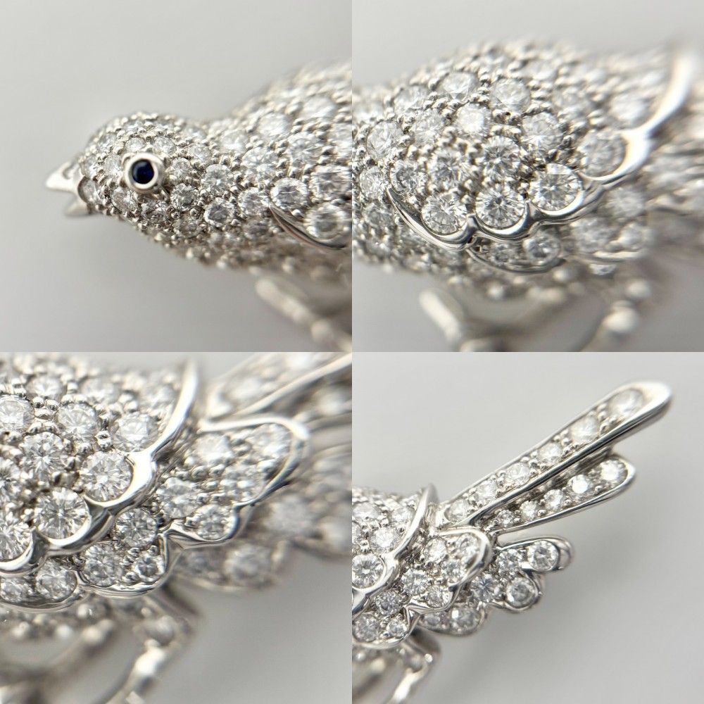 在庫処分　中古　Tiffany&Coティファニー ブローチ　シルバー925　飾り Tiffany & Co. - ティファニー ブローチ クマ アニマル シルバー