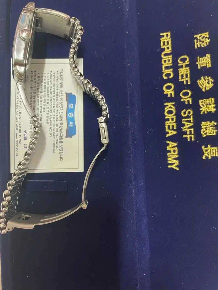 ミリタリー参謀総長からの な記念時計