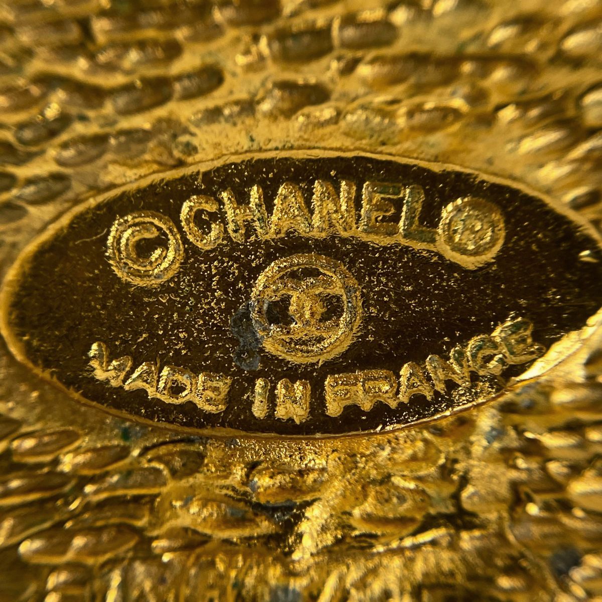 シャネル CHANEL ココマーク ブローチ ひし形 スクエア ブローチ