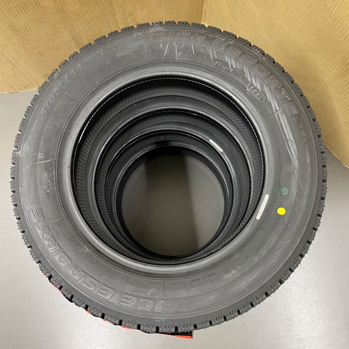 155 65R13 73Q スタッドレスタイヤ 製造 アイスエスポルテ オートバックス 国産タイヤ タイヤ4本セット FFCRYSTALESIA_COM